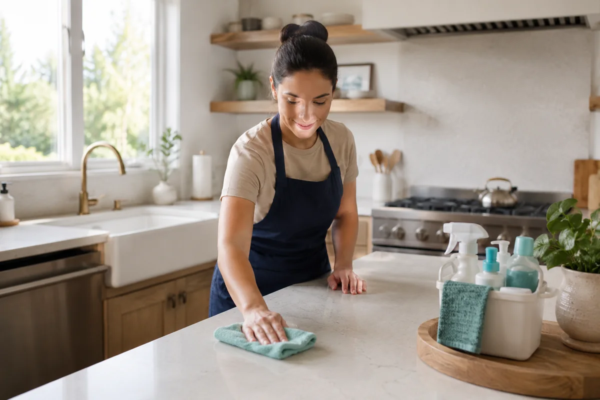 Residential House Cleaning photo