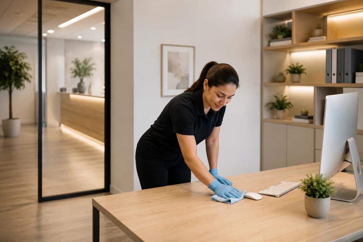Small Office Cleaning photo
